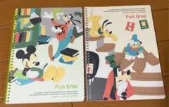 ミッキー  リングノート2冊