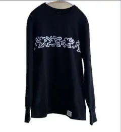 UT×Keith Haring 長袖ロゴトレーナー