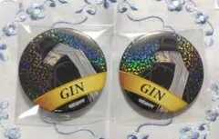 名探偵コナン　コナン展　缶バッチ　ジン