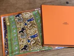 【一度着用のみ】HERMES カレ90 インドの狩猟　シルク100%スカーフ 2026年最新】エルメス インドの狩猟の人気アイテム - メルカリ