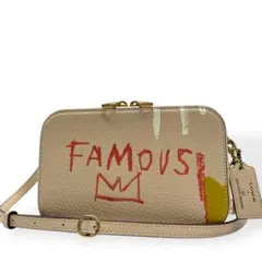 極美品　希少　COACH　コーチ　バスキアコラボ　ショルダーバッグ　ベージュ 楽天市場】バスキア（ブランドコーチ）（バッグ｜バッグ・小物