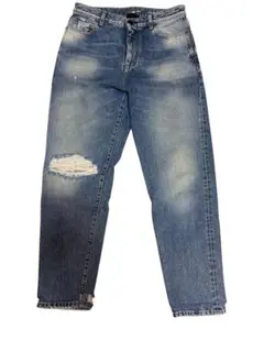 GOAR.archive BLUE WAIST BAGGY DENIM - メルカリ