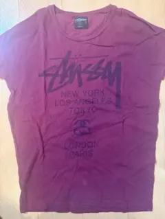 Stüssy バーガンディ Tシャツ Sのサムネイル
