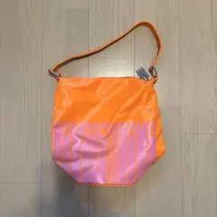Y2K モスキーノトートバッグ pink orange MOSCHINO Gal