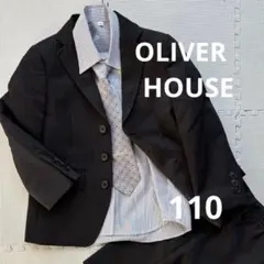 オリバーハウス　フォーマルスーツ　黒スーツ・ブレザー 110cm 入学式　卒業式