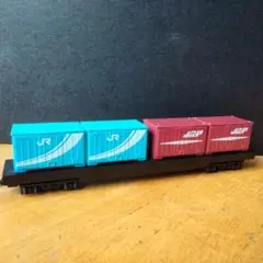 トレーン Nゲージダイキャストスケールモデル 貨物車コンテナ 水色