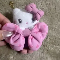 USJ キティーちゃんぬいぐるみキーホルダー ユニバ　ハローキティー　キティー