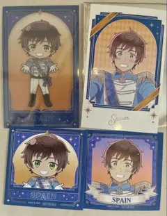 ヘタリア アモカフェ スペイン クリアカード ミニフォトカード 特典