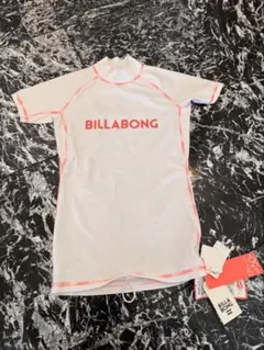 新品　ビラボン　レディース　ラッシュガード　白　半袖