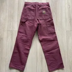Carhartt WIP Single knee pants Burgundyのサムネイル