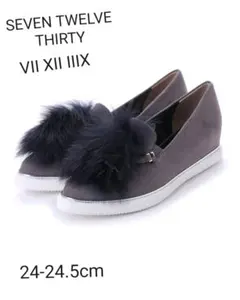 V SEVEN TWELVE THIRTY★インヒールフラットシューズ 24cm