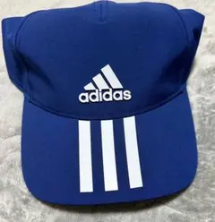 adidas ネイビー キャップ 3本ストライプ