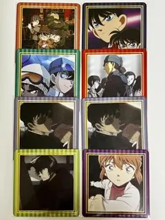 コナンランド　コースター　新一/コナン/少年探偵団/平次/赤井/松田/萩原/灰原