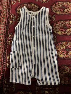 H&M ストライプロンパース EUR 80