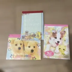 平成レトロ　メモ帳　犬