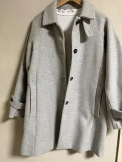 ナノユニバース 定価3.7万 24AW PURE LAMBSリバーミドルコート - メルカリ