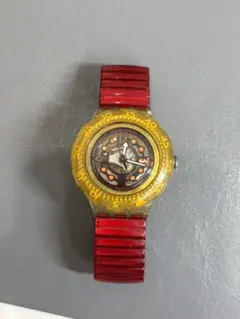 Swatch スウォッチ 腕時計 レッド イエローのサムネイル