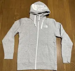 ノースフェイス　スウェットパーカー　グレー