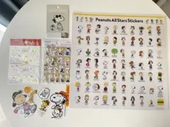 新品　スヌーピー　ステッカー　シール　まとめ売り