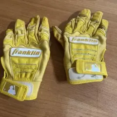 Franklin バッティンググローブ イエロー