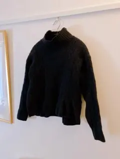 ユナイテッドアローズグリーンレーベル　ケーブルニットセーター