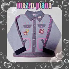 ❤メゾピアノ❤ベリエちゃん✨ベリーちゃん✨ジャケット✨平成レトロ❤黒×グレー❤