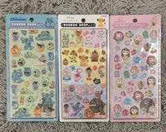 ディズニーボンボンドロップシール３枚セット
