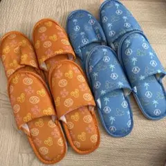 ディズニーホテル、アンバサダースリッパ４足セット