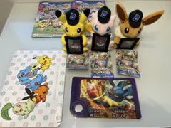 新品　Pokemon　ポケットモンスター　ぬいぐるみセット　ポケカ　おまけ付き