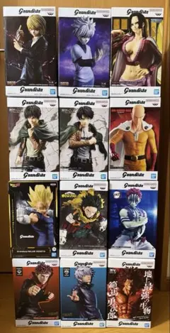 Grandista フィギュア　まとめ売り　12体セット