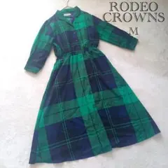 RODEO CROWNS チェックワンピース　M
