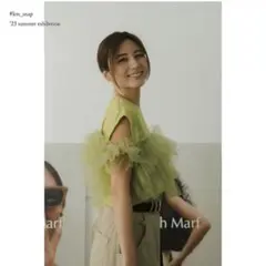 Knuth Marf docking tulle tops クヌースマーフ 美品のサムネイル