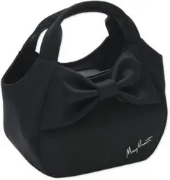 Mary Quant リボンバッグ ブラック