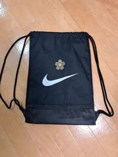桜花学園高等学校ナップザックナイキ ドローストリングバッグ 黒