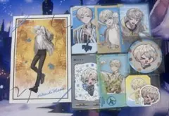 緋八マナ チェキ 缶バッジ ステッカー ブロマイド