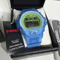 廃盤 G-SHOCK スケルトンカラーモデル DW-6900LS-2JF ブルー