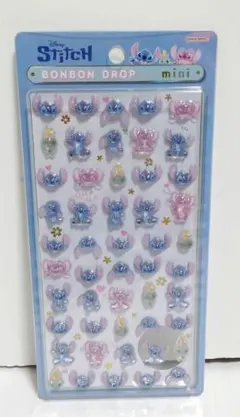ボンボンドロップシール　ディズニー　スティッチ　エンジェル　スクランプ　正規品