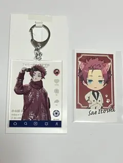 糸師冴　アクリルキーホルダー、カードセット