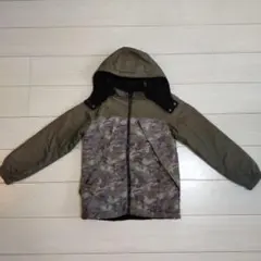 MPS　リバーシブル　ジャンパー　150　カーキ　迷彩