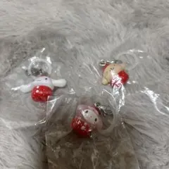 サンリオ　いちごめじるしアクセサリー マイメロ しなもん ポムポムプリン