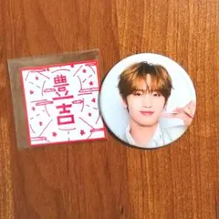 INI 許豊凡 缶バッジ XQUARE ステッカー セット