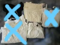 本日限定価格レディース　セーター　ワンピース　SHEIN　オフショルダー　白