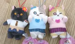 mofusand モフサンド　コギャルにゃん　マスコット新品3点セット