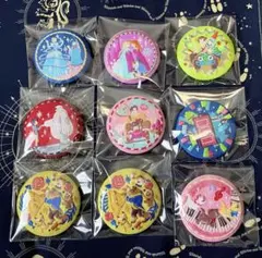 ディズニー 刺繍 缶バッチ 9個セット