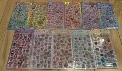 【正規品】うるちゅるポップシール　サンリオ　全11種コンプリートセット
