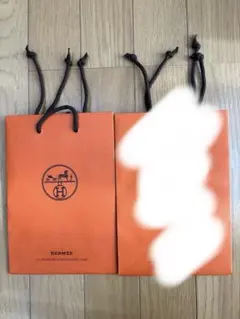 HERMES オレンジ紙袋 1枚