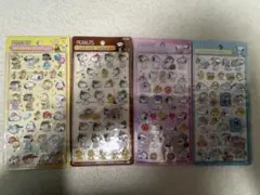 【正規品】ボンボンドロップシール スヌーピー 4枚セット