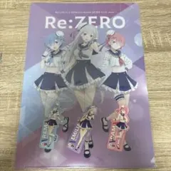 Re:ゼロ　セイムス　クリアファイル　ステッカー　まとめ売り