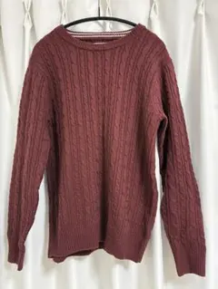 メンズ ニット服 長袖 セーター