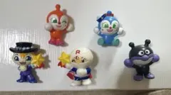 アンパンマン ミニフィギュア 5体セット　びっくらたまご　バスボール